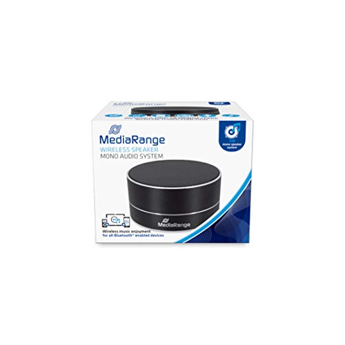 MediaRange Tragbarer Bluetooth® Lautsprecher, schwarz von MediaRange