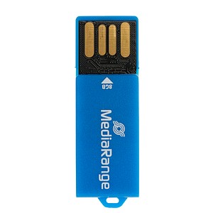 MediaRange USB-Stick PAPER-CLIP blau 8 GB von MediaRange