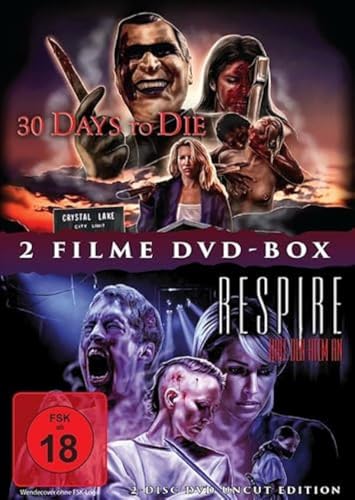 30 DAYS TO DIE + RESPIRE - 2 Disc DVD Uncut Horror Box von Mediacs (Tonpool medien)