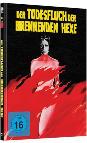 DER TODESFLUCH DER BRENNENDEN HEXE - wattiertes Mediabook Cover B – limitiert auf 99 Stück (Bluray + DVD) [Blu-ray] von Mediacs (Tonpool medien)
