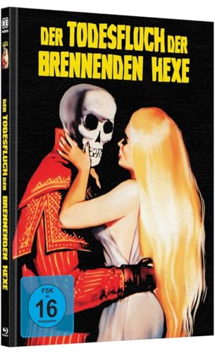 DER TODESFLUCH DER BRENNENDEN HEXE - wattiertes Mediabook Cover C – limitiert auf 99 Stück (Bluray + DVD) [Blu-ray] von Mediacs (Tonpool medien)