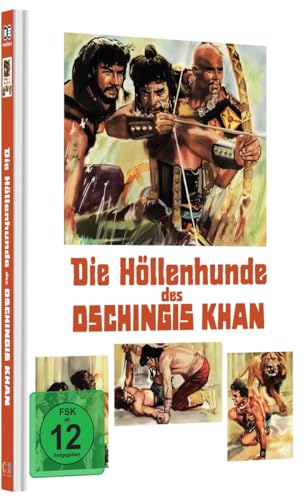 DIE HÖLLENHUNDE DES DSCHINGIS KHAN - Mediabook - Cover A - limitiert auf 333 Stück (Blu-ray + DVD) von Mediacs (Tonpool medien)