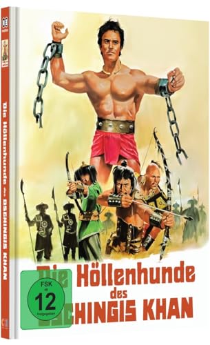 DIE HÖLLENHUNDE DES DSCHINGIS KHAN - Mediabook - Cover B - limitiert auf 333 Stück (Blu-ray + DVD) von Mediacs (Tonpool medien)