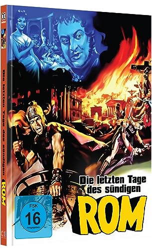 DIE LETZTEN TAGE DES SÜNDIGEN ROM - Mediabook COVER A limitiert auf 250 Stück (Blu-ray + DVD) von SAKAFU