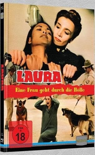 LAURA - EINE FRAU GEHT DURCH DIE HÖLLE - wattiertes Mediabook Cover A – limitiert auf 500 Stück (Blu-ray + DVD) von Mediacs (Tonpool medien)