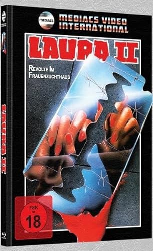 LAURA II - REVOLTE IM FRAUENZUCHTHAUS - wattiertes Mediabook Cover A – limitiert auf 500 Stück (Blu-ray + DVD) von Mediacs (Tonpool medien)