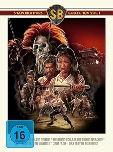 SHAW BROTHERS COLLECTION 1 - 5-Disc BD Mediabook limitiert auf 500 Stück [Blu-ray] von Mediacs (Tonpool medien)