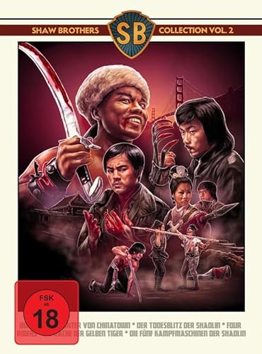 SHAW BROTHERS COLLECTION 2 - 5-Disc BD Mediabook limitiert auf 500 Stück [Blu-ray] von Mediacs (Tonpool medien)