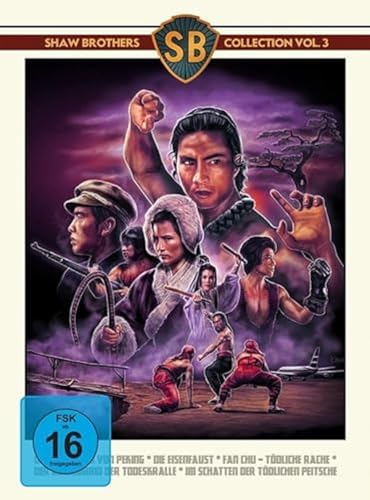 SHAW BROTHERS COLLECTION 3 - 5-Disc BD Mediabook limitiert auf 500 Stück [Blu-ray] von Mediacs (Tonpool medien)