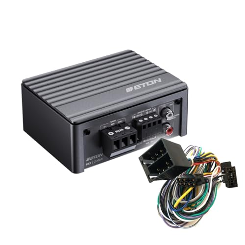 MEDIADOX Auto/KFZ Plug & Play Upgrade Verstärker/Endstufe + Kabel Set PA2 von Eton kompatibel mit VW Volkswagen (IIII) von Mediadox