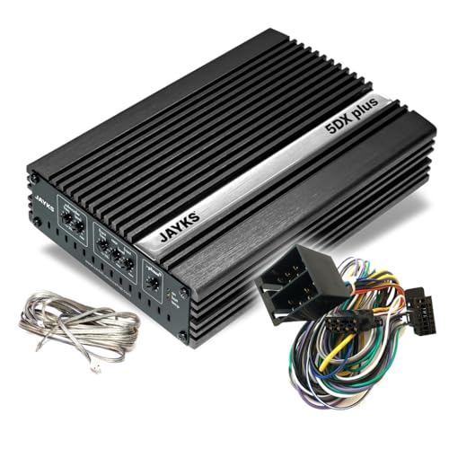 MEDIADOX Auto/KFZ Plug & Play Upgrade Verstärker/Endstufe + Kabel Set 5DX-Plus von Jayks kompatibel mit Volvo MEDIADOX Auto/KFZ Plug & Play Upgrade Verstärker/Endstufe + Kabel Set 5DX-Plus von Jayks kompatibel mit Volvo von Mediadox