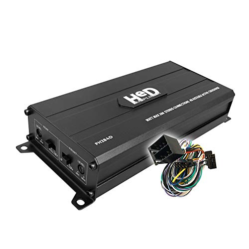 MEDIADOX Auto/KFZ Plug & Play Upgrade Verstärker/Endstufe + Kabel Set PH284D von Phonocar kompatibel mit Audi A3/A4/A7/A1/A5/Q2/Q5/A6/Q3/TT/Q7 (II) von Mediadox