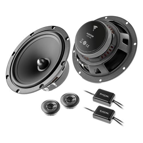 Mediadox Focal Front/Heck 16,5cm/165mm 2-Wege Kompo Auto Lautsprecher/Boxen/Speaker kompatibel mit Toyota I von Mediadox