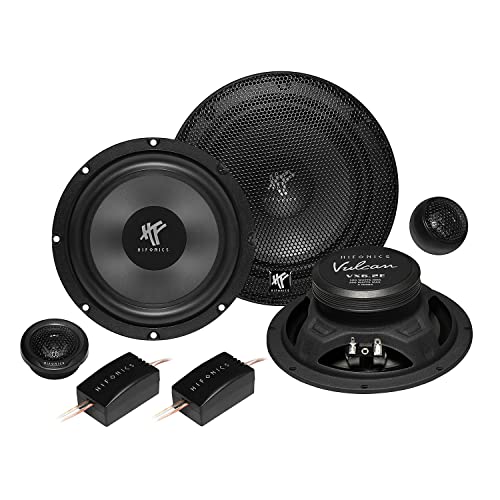 Mediadox Hifonics VX6.2E Front/Heck 16,5cm/165mm 2-Wege Kompo Auto Lautsprecher/Boxen/Speaker kompatibel mit Ford I von Mediadox