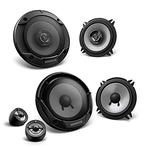 Mediadox Kenwood Front/Heck 13cm/130mm Auto Lautsprecher/Boxen/Speaker Komplett-Set kompatibel für Daihatsu Gran Move/Sirion/Terios/Cuore von Mediadox