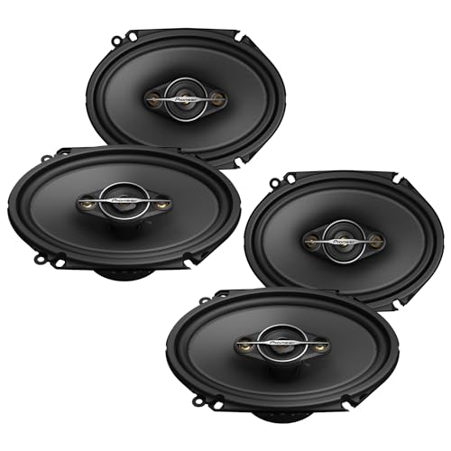 Mediadox Pioneer Front/Heck 5x7/15x20cm Auto Lautsprecher/Boxen/Speaker Komplett-Set kompatibel für Mazda II von Mediadox