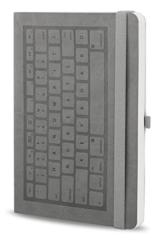 Mediaform KE125 Tastatur Notizbuch, Rustikal, geprägtes Papier von Mediaform