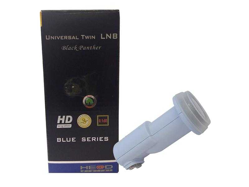 Head Digital Black Panther Twin LNB 0.1dB HD Ready von Medialink