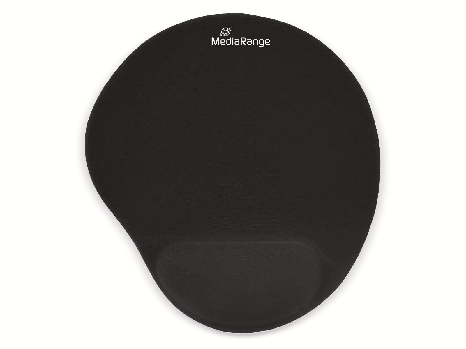 MEDIARANGE Maus-Pad MROS250, mit Handgelenkauflage, schwarz von Mediarange