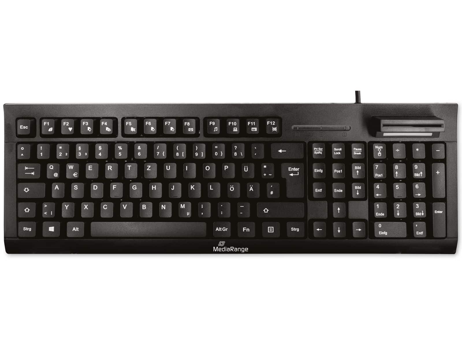 MEDIARANGE Tastatur MROS114, Chip-Karten Terminal von Mediarange
