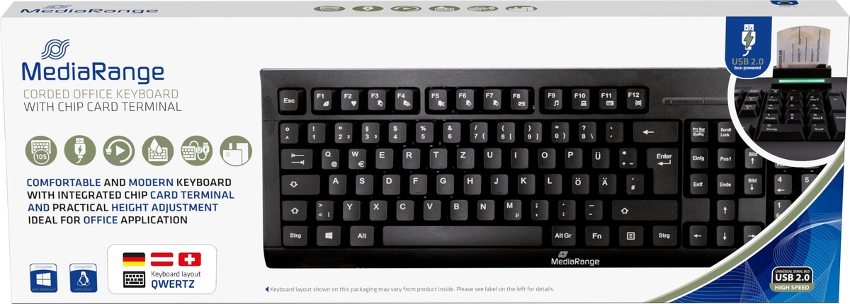 MEDIARANGE Tastatur MROS115 MEDIARANGE Tastatur MROS115 von Mediarange