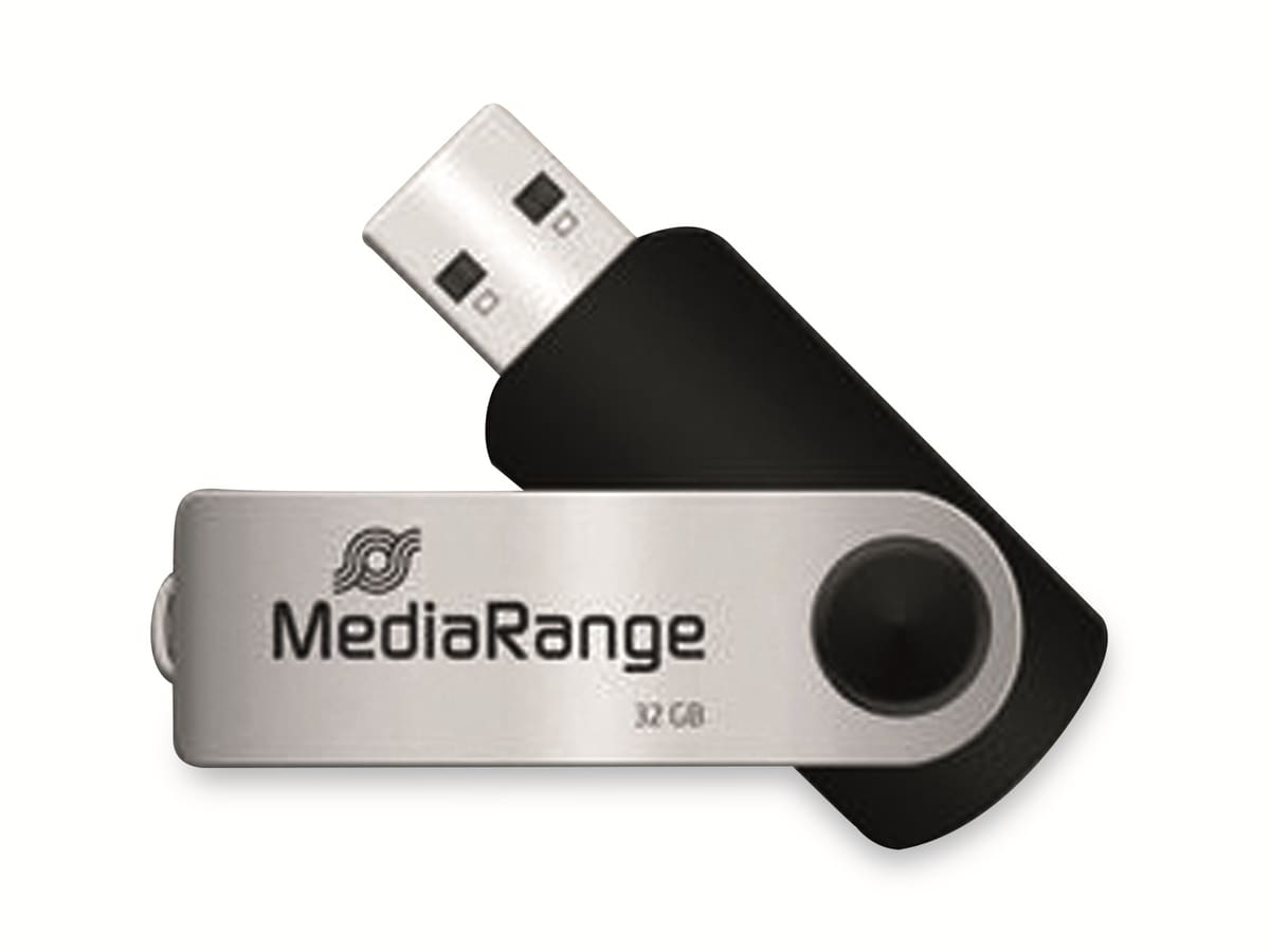 MEDIARANGE USB-Stick MR911, USB 2.0, 32 GB von Mediarange