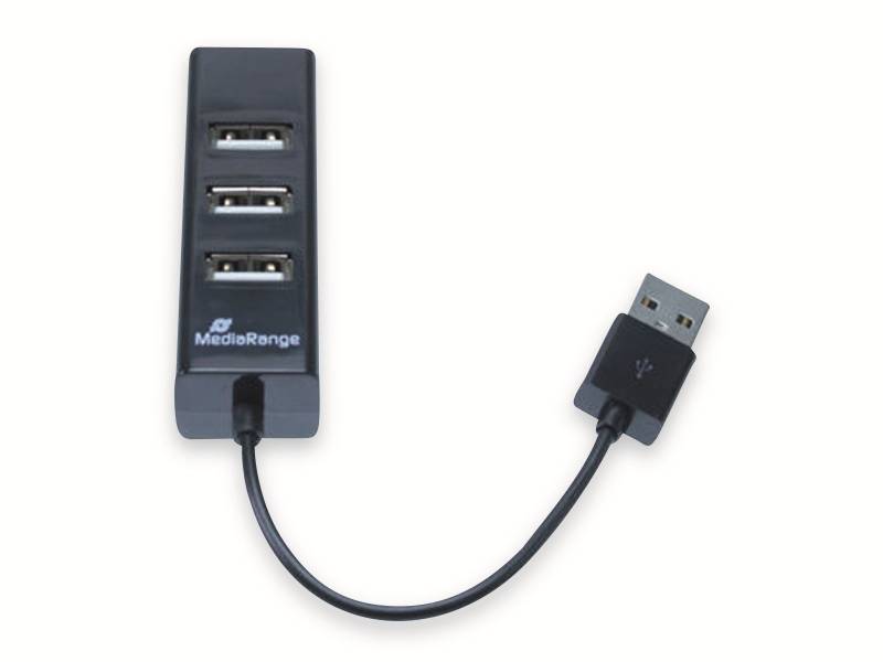 MEDIARANGE USB2.0 Hub MRCS502. 4-port von Mediarange