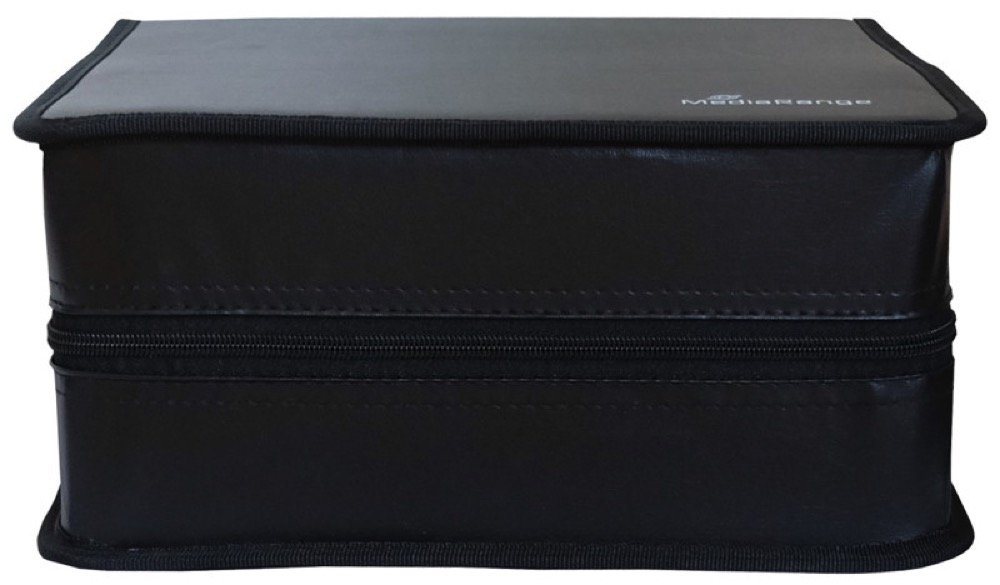 Mediarange CD-Hülle Mediarange Tasche Storage Wallet für 300 BD / CD / DVD in schwarz von Mediarange