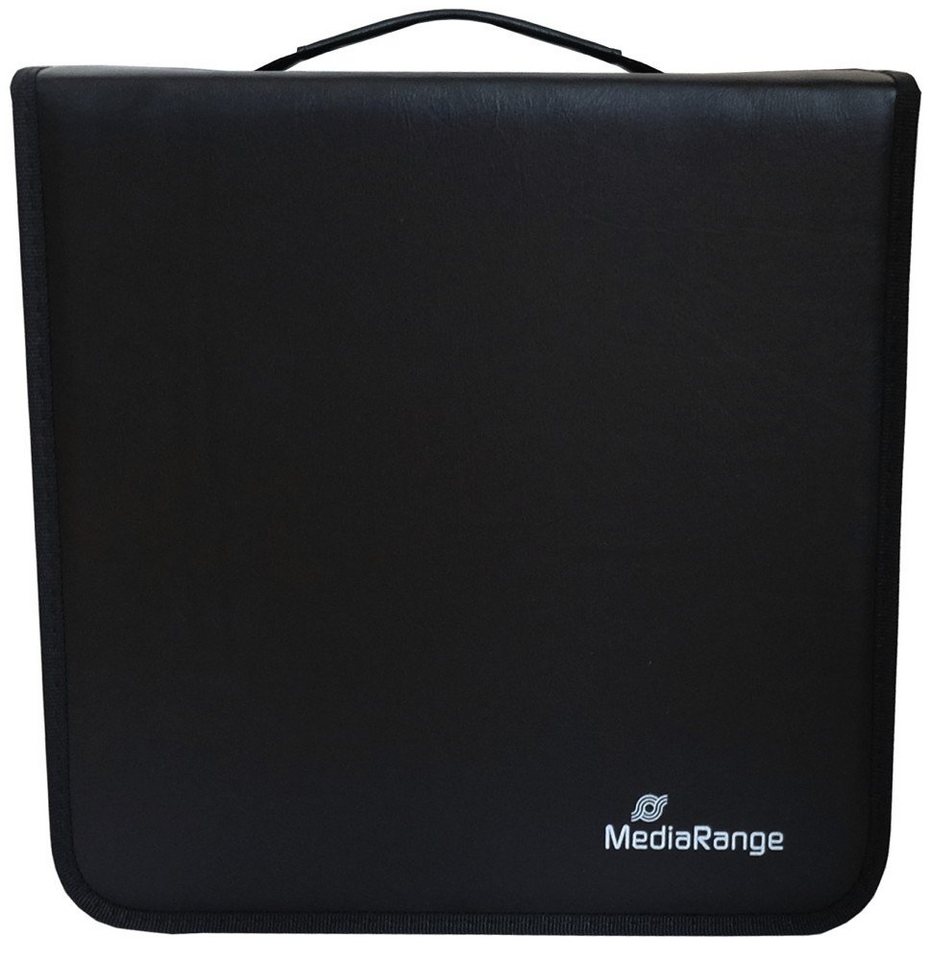 Mediarange CD-Hülle Tasche Storage Wallet für 500 BD / CD / DVD in schwarz von Mediarange