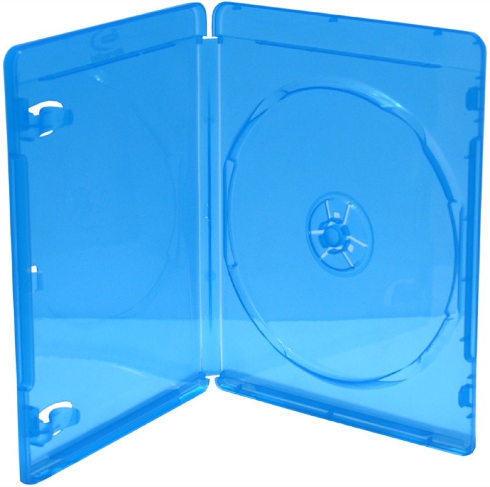 Mediarange DVD-Hülle 50 Blu-ray Hüllen 1er Box 11 mm für je 1 BD / CD / DVD blau Mediarange DVD-Hülle 50 Blu-ray Hüllen 1er Box 11 mm für je 1 BD / CD / DVD blau von Mediarange