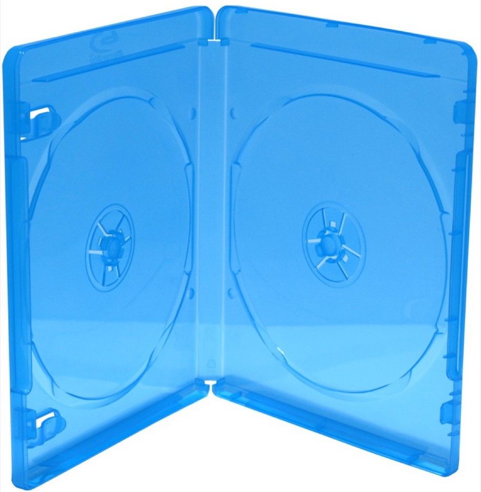 Mediarange DVD-Hülle 50 Blu-ray Hüllen 2er Box 11 mm für je 2 BD / CD / DVD blau Mediarange DVD-Hülle 50 Blu-ray Hüllen 2er Box 11 mm für je 2 BD / CD / DVD blau von Mediarange