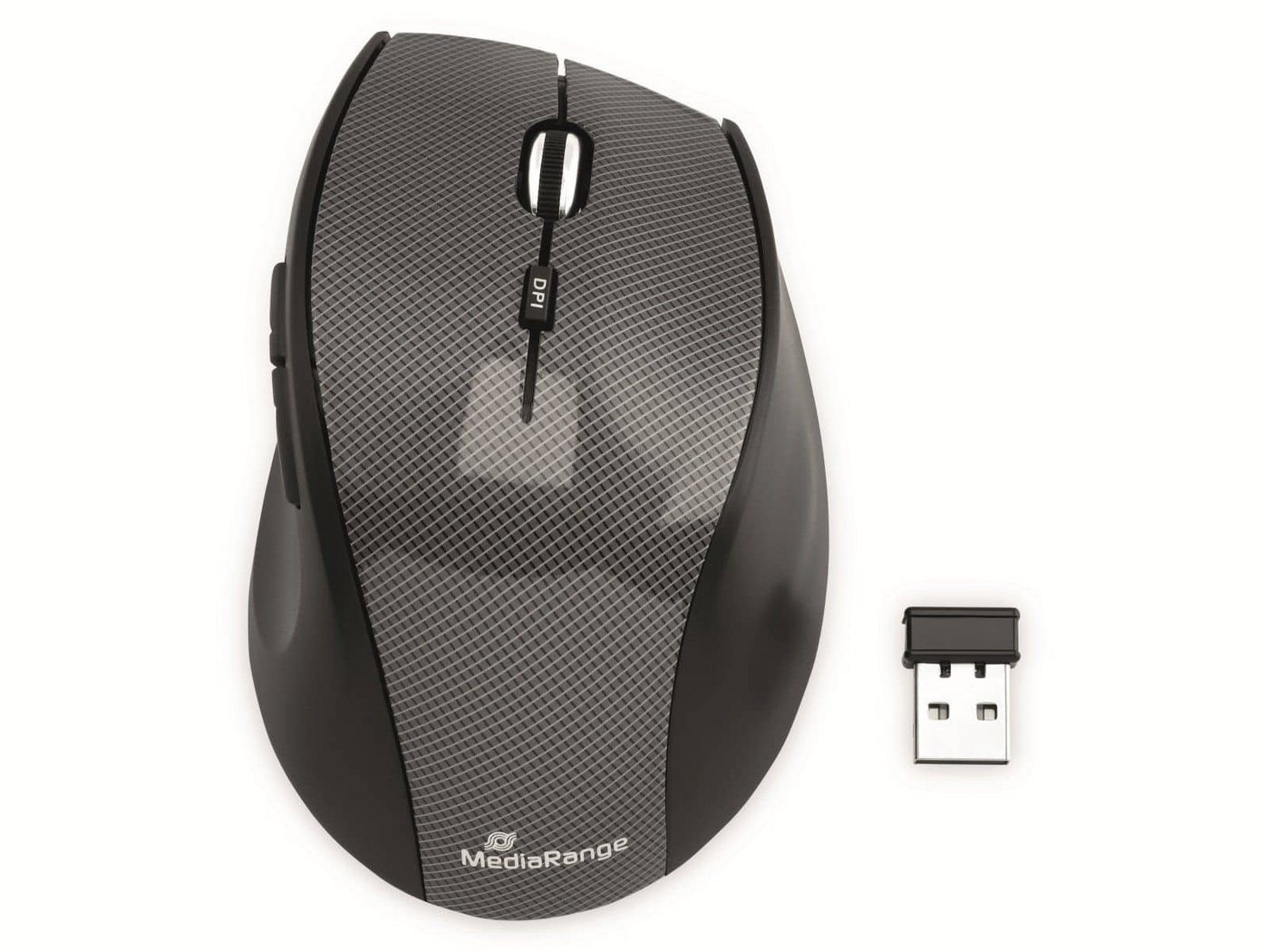 Mediarange MEDIARANGE Funk-Maus MROS207, 5 Tasten Maus Mediarange MEDIARANGE Funk-Maus MROS207, 5 Tasten Maus von Mediarange