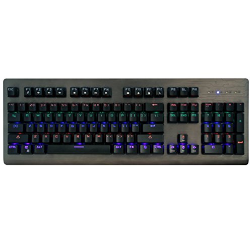 Media-Tech MT1253 Cobra Pro Inferno Gaming Tastatur 104 Tasten QUERTY USB Multimedia Tastatur Hintergrundbeleuchtung von Mediatech