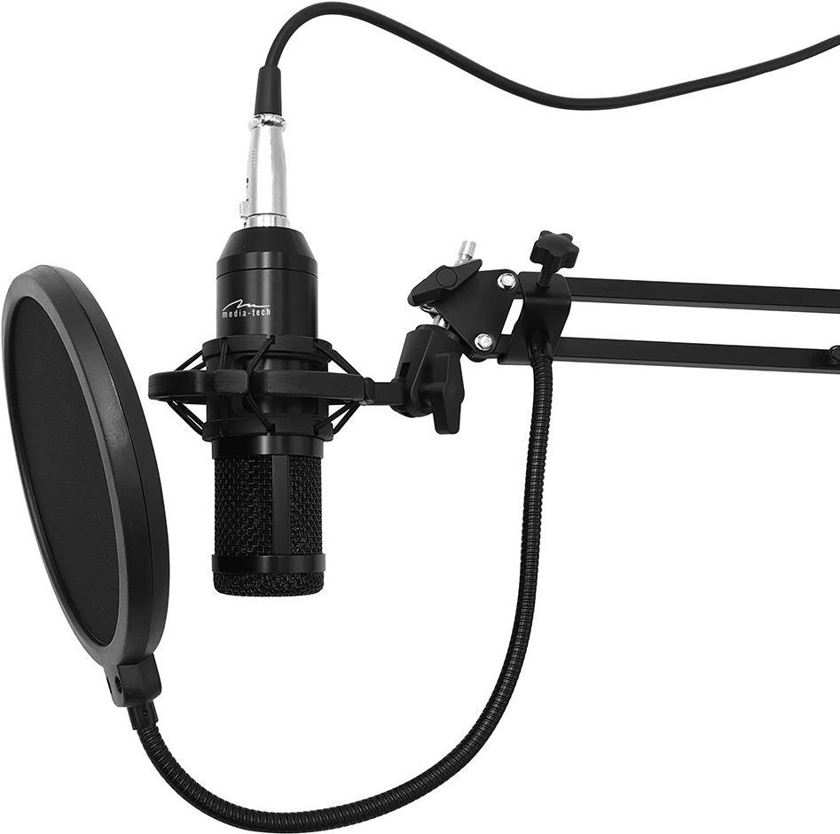 Mikrofon mit Zubehörset STUDIO AND STREAMING MICROPHONE MT397K  MT397K (MT397K) von Mediatech