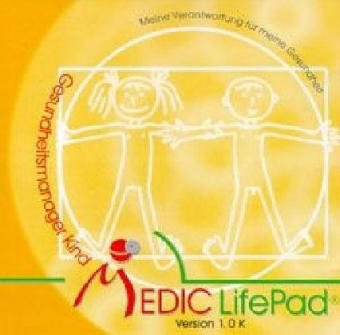 MEDIC LifePad 1.0, Gesundheitsmanager Kind, 1 CD-ROM Für Windows 95/98 von Medic Lifepad