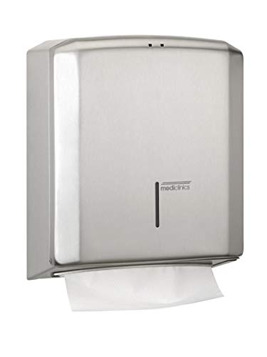 ALLCARE 12922 Mediclinics Edelstahl Handtuchspender, für 400-600 Handtücher, Sanitärbereich ALLCARE 12922 Mediclinics Edelstahl Handtuchspender, für 400-600 Handtücher, Sanitärbereich von Mediclinics
