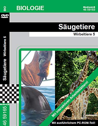 Säugetiere - Wirbeltiere 5 (2 DVDs) Nachhilfe geeignet, Unterrichts- und Lehrfilm von MedienLB