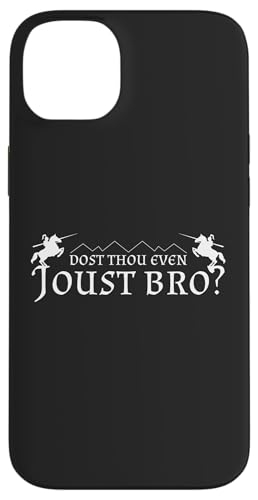 Dost Thou Even Joust Bro Mittelalterliche Ritter Jousting Ren Faire Hülle für iPhone 14 Plus von Medieval Renaissance Ren Faire Jousting Knight