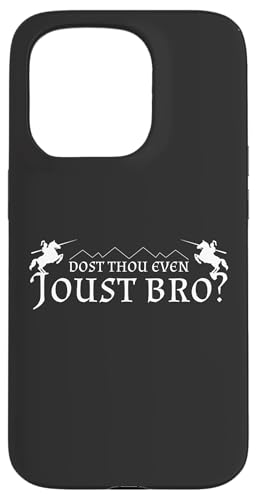 Dost Thou Even Joust Bro Mittelalterliche Ritter Jousting Ren Faire Hülle für iPhone 15 Pro Dost Thou Even Joust Bro Mittelalterliche Ritter Jousting Ren Faire Hülle für iPhone 15 Pro von Medieval Renaissance Ren Faire Jousting Knight