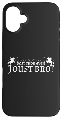 Dost Thou Even Joust Bro Mittelalterliche Ritter Jousting Ren Faire Hülle für iPhone 16 Plus Dost Thou Even Joust Bro Mittelalterliche Ritter Jousting Ren Faire Hülle für iPhone 16 Plus von Medieval Renaissance Ren Faire Jousting Knight