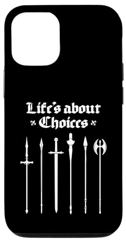 Life's About Choices Mittelalterliche Ritter Ren Faire Jousting Hülle für iPhone 12/12 Pro Life's About Choices Mittelalterliche Ritter Ren Faire Jousting Hülle für iPhone 12/12 Pro von Medieval Renaissance Ren Faire Jousting Knight