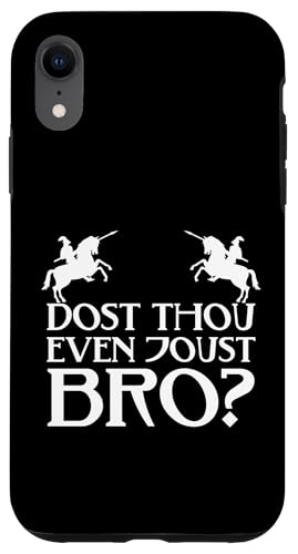 Thoust Even Joust Bro Medieval Knights Ren Faire Jousting Hülle für iPhone XR Thoust Even Joust Bro Medieval Knights Ren Faire Jousting Hülle für iPhone XR von Medieval Renaissance Ren Faire Jousting Knight