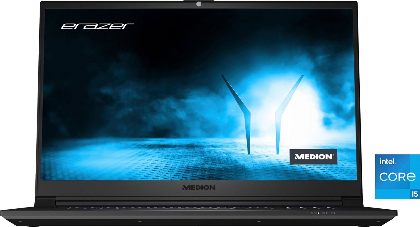 Medion® ERAZER® Scout E10 Gaming-Notebook (43,9 cm/17,3 Zoll, Intel Core i5 12450H, GeForce GTX 1650, 512 GB SSD) von Medion®
