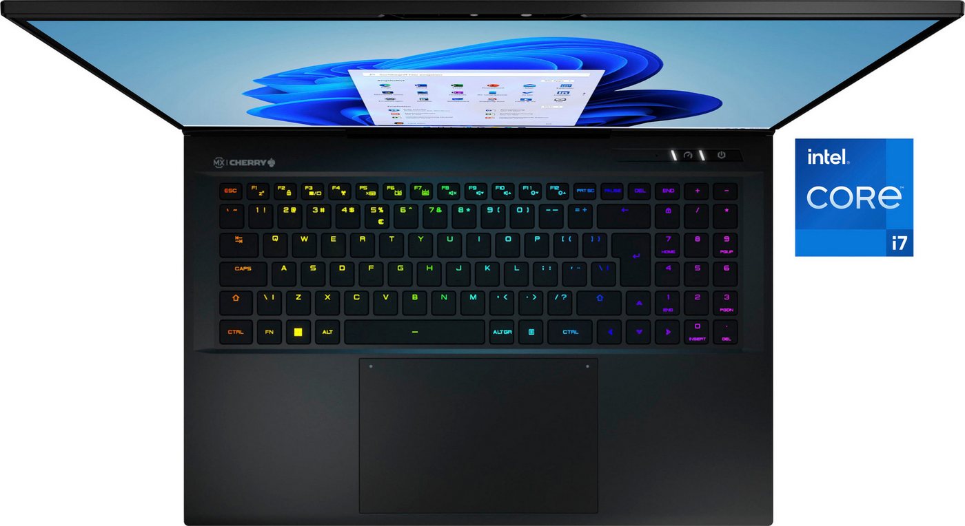 Medion® ERAZER Beast X40E Gaming-Laptop Gaming-Notebook (43,2 cm/17 Zoll, Intel Core i7 14700HX, GeForce RTX 4070, 1000 GB SSD) von Medion®