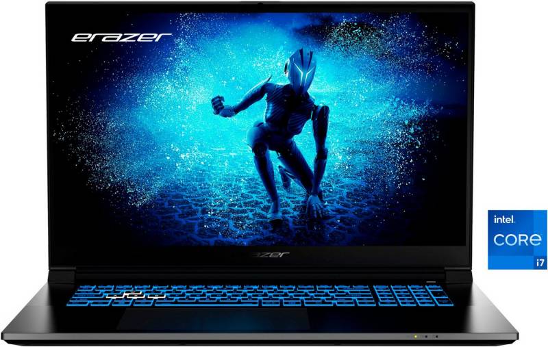 Medion® ERAZER DEFENDER P50 32GB RAM Gaming-Notebook (43,9 cm/17,3 Zoll, Intel Core i7 13620H, GeForce RTX 4060, 2000 GB SSD) von Medion®