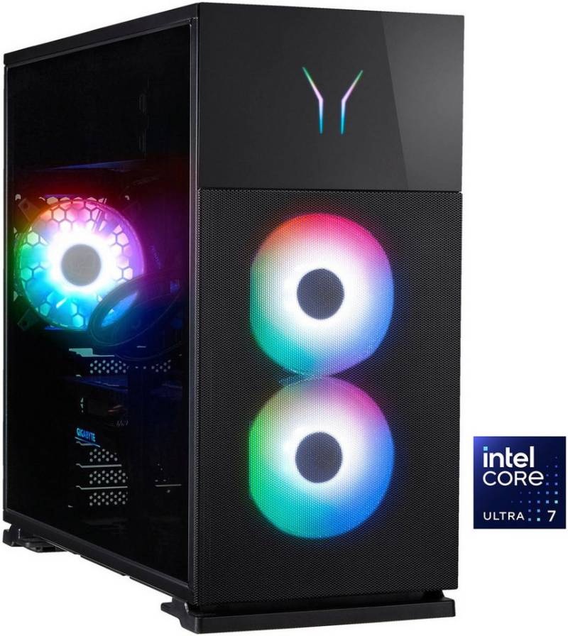 Medion® ERAZER Hunter X30 Gaming-PC (Intel Core Ultra 7 265KF, GeForce® RTX 5080, 32 GB RAM, 2000 GB SSD, Wasserkühlung) von Medion®