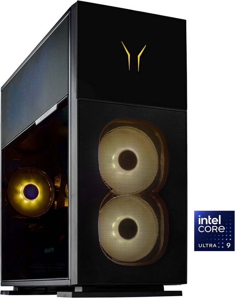 Medion® ERAZER Mechanic X20 Gaming-PC (Intel Core Ultra 9 285K, GeForce RTX™ 5080 GameRock, 64 GB RAM, 4000 GB SSD, Wasserkühlung) von Medion®
