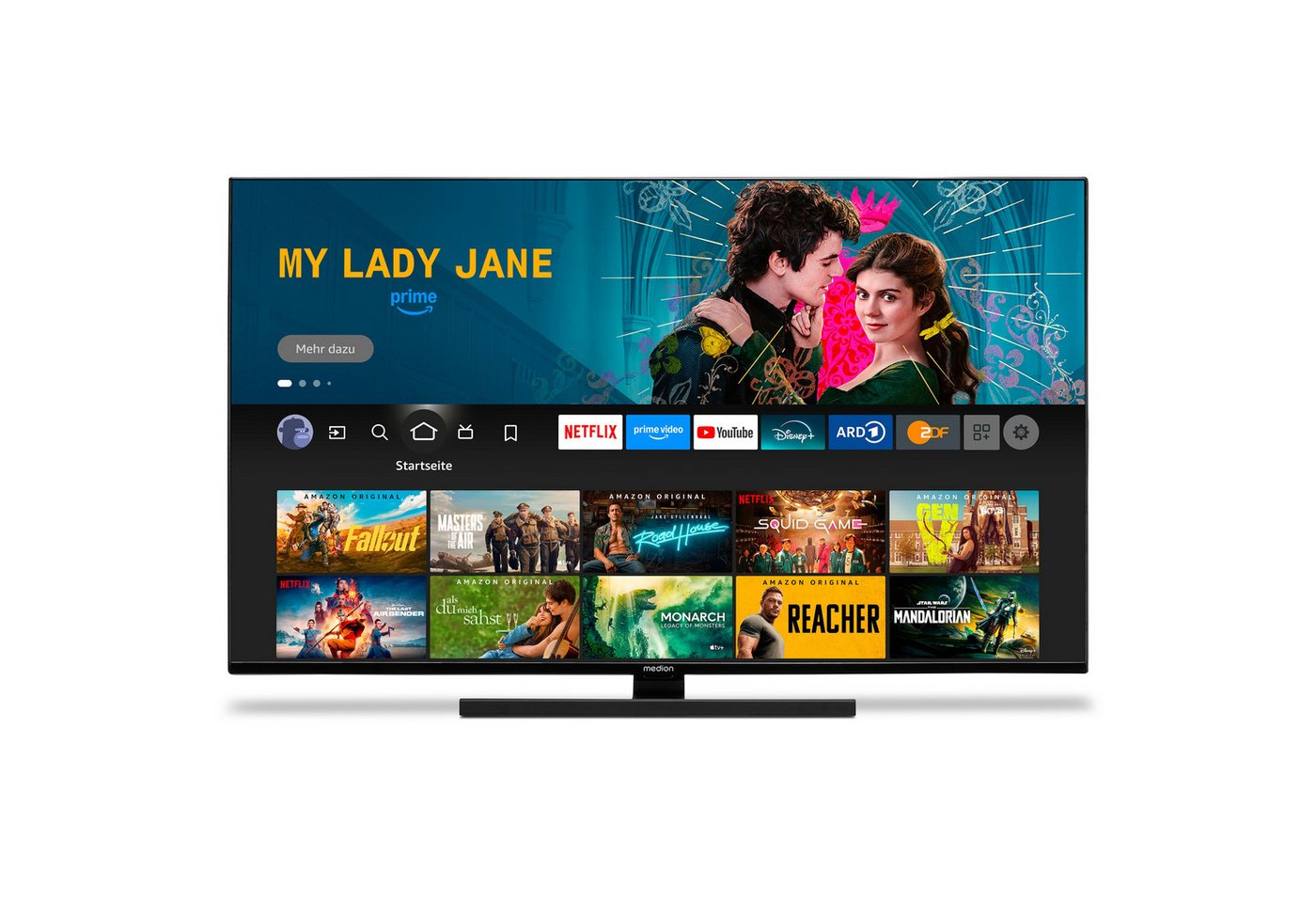 Medion® MD31411 LED-Fernseher (125.7 cm/49.5 Zoll, 4K Ultra HD) von Medion®