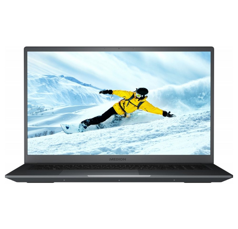 Medion® Medion Akoya P17615 (MD61097) 43,9 cm (17,3) Notebook Dunkelgrau Notebook (Intel Core i5 Intel Core i5, 512 GB HDD, 512 GB SSD) von Medion®