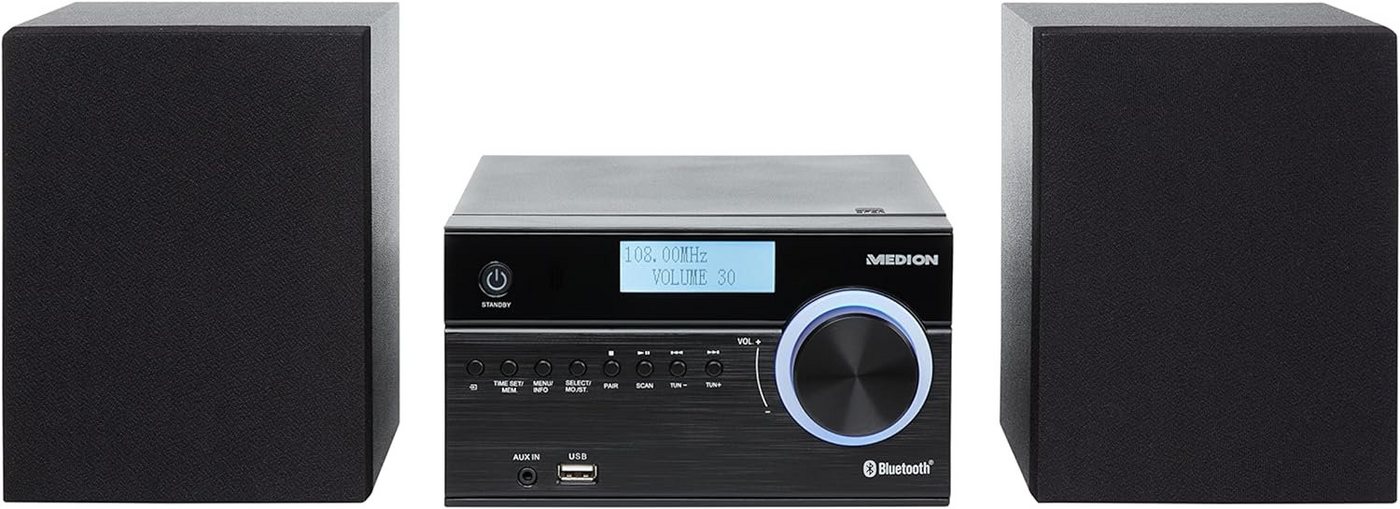 Medion® Medion P64935 MD44088 Audio System schwarz Audio-System (2,50 W) von Medion®